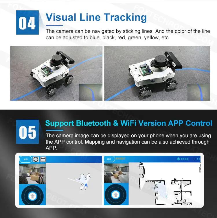 visual line tracking