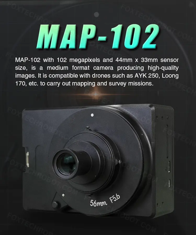 medium format mapping camera